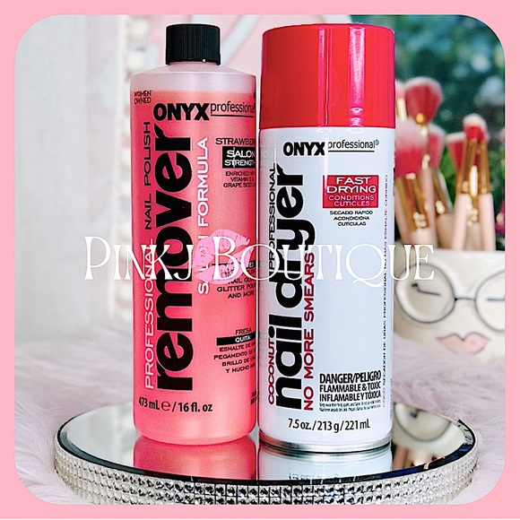 💗💅🏼{ONYX} Professional Nail Polish | Lacquer Remover+Nail Dryer Spray Bundle! - Picture 1 of 5